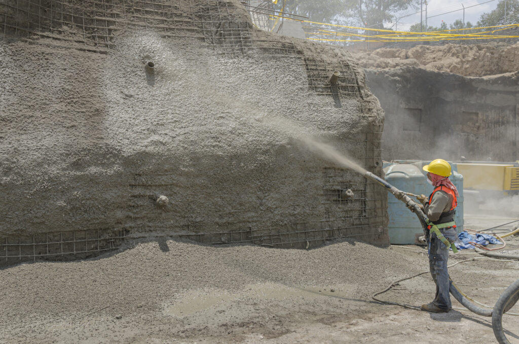 Concreto lanzado